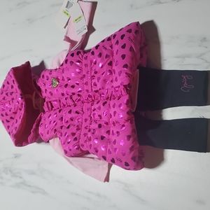 Juicy Couture 3 pc Baby girl set